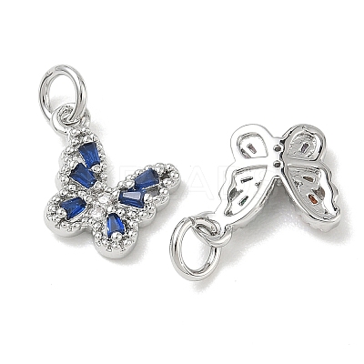 SHEGRACE Brass Pave Clear Cubic Zirconia Pendants XGRQ3Q490-628P-1