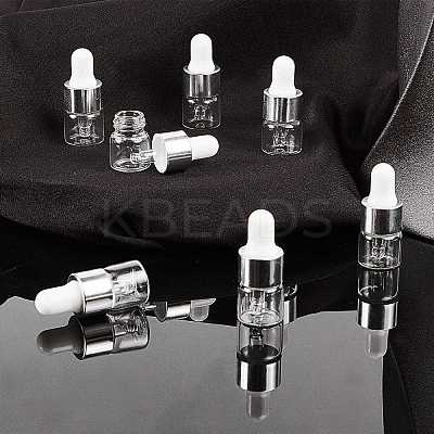 1ml Glass Dropper Bottles MRMJ-AR0001-01-1
