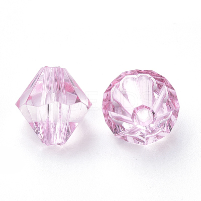 Transparent Acrylic Beads X-TACR-S146-10mm-02-1