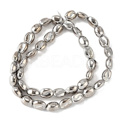 Electroplate Glass Beads Strands EGLA-V001-04D-1