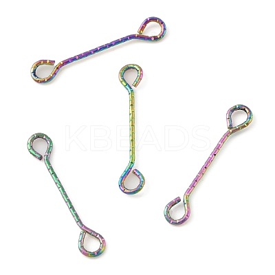 Ion Plating(IP) 316 Surgical Stainless Steel Eye Pins STAS-M316-01B-RC-1