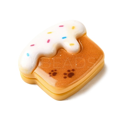 Paw Print Theme Opaque Resin Cabochon CRES-I040-02D-1