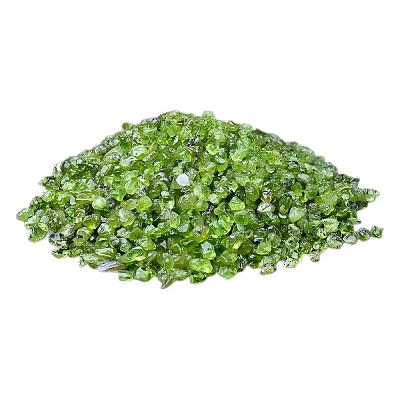 Natural & Dyed Peridot Tumbled Chips LS-PW-WGA7DCE-05-1