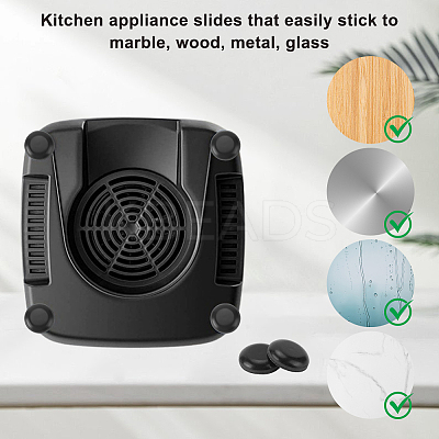 16Pcs Teflon & Rubber & EVA & Oil Glue Self-adhesive Furniture Protection Pads AJEW-CN0002-91-1