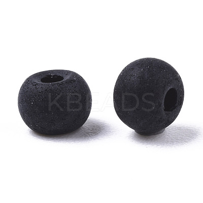 Frosted Colours Glass Beads SEED-S040-03A-01-1