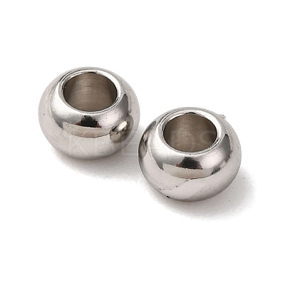 Tarnish Resistant 201 Stainless Steel Spacer Beads STAS-R071-33-1