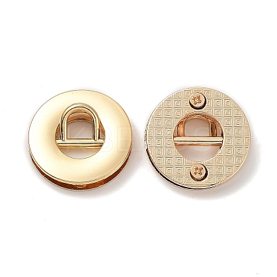 (Defective Closeout Sale: Scratch) Alloy Connector Buckle Eyelet Screw Ring FIND-XCP0002-43-1