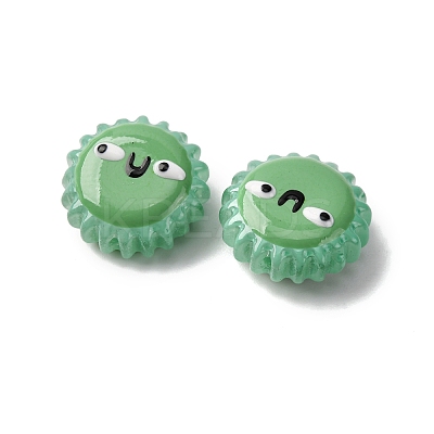 Fuuny Baking Paint Glass Enamel Beads LS-LAMP-Q045-01E-1