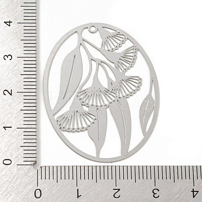 Non-Tarnish 201 Stainless Steel Pendants STAS-D023-07P-1