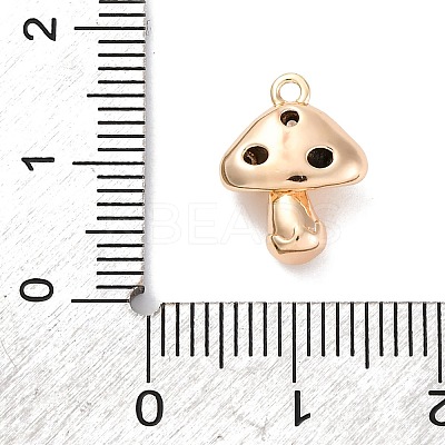 Brass Micro Pave Cubic Zirconia Pendants KK-D288-08G-1
