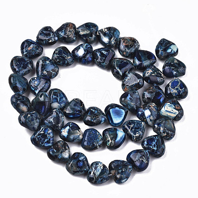 Natural Imperial Jasper Beads Strands X-G-S366-065E-1