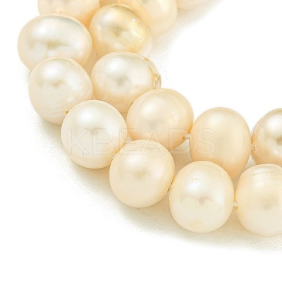 Natural Cultured Freshwater Pearl Beads Strands PEAR-C003-09F-X-1