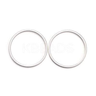 Brass Linking Rings KK-Y003-03G-S-1
