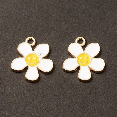 Alloy Enamel Pendants ENAM-C009-01G-05-1