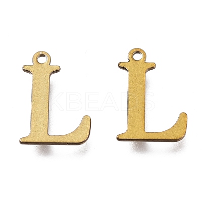 PVD Vacuum Plating  304 Stainless Steel Charms STAS-H112-L-AB-1