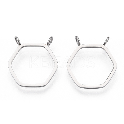 Non-Tarnish 304 Stainless Steel Pendants LS-STAS-T064-08P-1