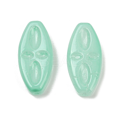 Transparent Glass Beads DGLA-E004-14L-1