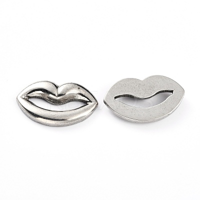 Non-Tarnish 304 Stainless Steel Linking Rings STAS-G242-08P-1