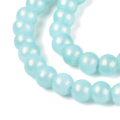 Baking Paint Glass Pearl Beads Strands LS-DGLA-ZX001-05B-11-1