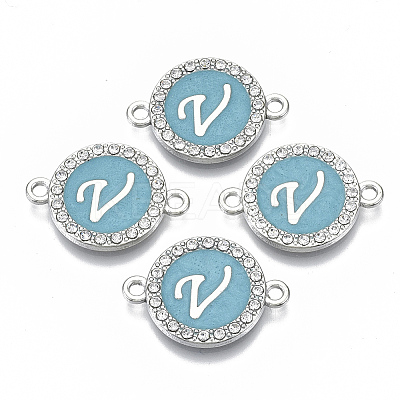Alloy Enamel Links Connectors LS-ENAM-TAC0003-01S-06V-1