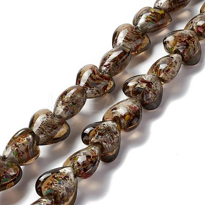 Handmade Lampwork Beads Strands LAMP-D015-09D-1