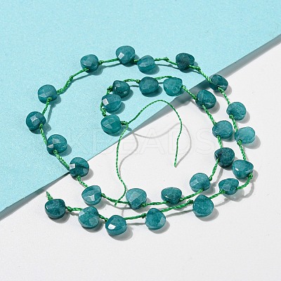 Synthetic Turquoise Dyed Beads Strands G-F513-02A-01-1