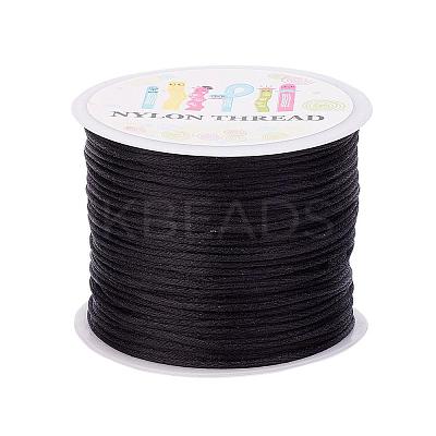Nylon Satin Rattail Cords NWIR-JP0010-1.5mm-900-1