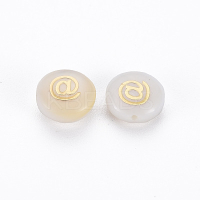 Natural Freshwater Shell Beads LS-SHEL-N003-22-08-1