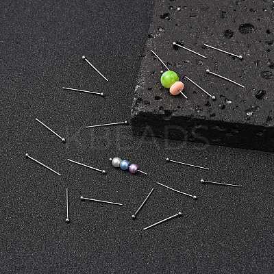 Non-Tarnish 304 Stainless Steel Ball Head pins LS-X-STAS-R015-20mm-1