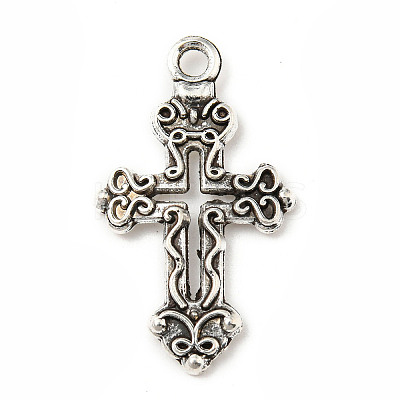 Tibetan Style Alloy Pendants PALLOY-P293-175-1