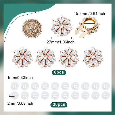 Alloy Cufflinks & 4-Hole Plastic Buttons HJEW-NB00251-1