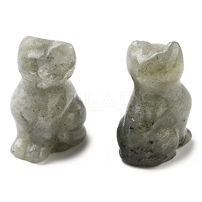 Natural Labradorite Carved Figurines DJEW-L023-B12-1