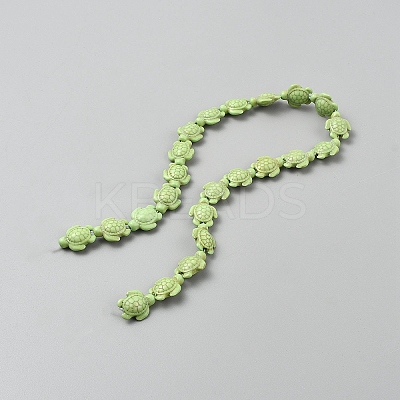Synthetic Turquoise Beads Strands X-G-WH20006-01A-1