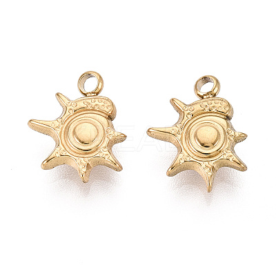 304 Stainless Steel Charms STAS-T067-92G-1