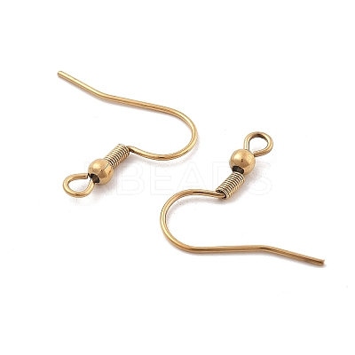 316 Surgical Stainless Steel Earring Hooks STAS-M288-06G-B-1