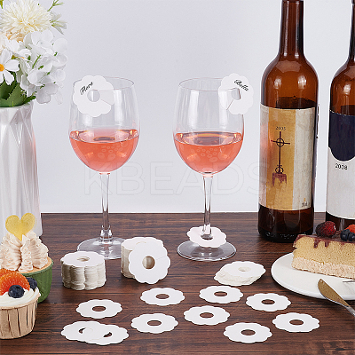 Paper Wine Glass Charms DIY-WH0060-46A-01-1