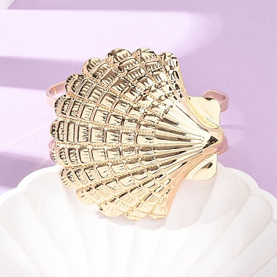 Alloy Cuff Bangles for Women BJEW-Z168-01G-03-1