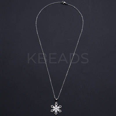 Non-Tarnish 201 Stainless Steel Pendants Necklaces LS-NJEW-S105-JN724-45-1-1