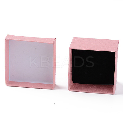 Square Cardboard Ring Boxes LS-X1-CBOX-S020-02-1