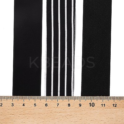 9 Yards 3 Styles Polyester Ribbon SRIB-A014-G15-1