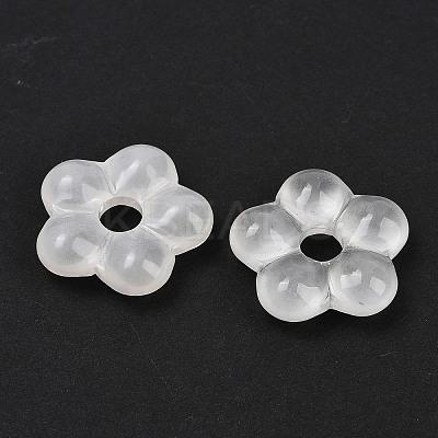 Transparent Glass Beads GLAA-F129-01N-1