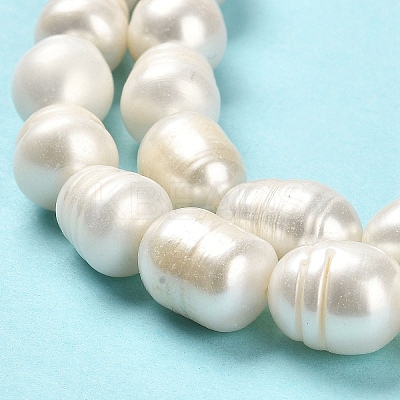 Natural Cultured Freshwater Pearl Beads Strands PEAR-E016-082-1