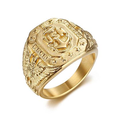 304 Stainless Steel Finger Rings for Men WG95800-05-1