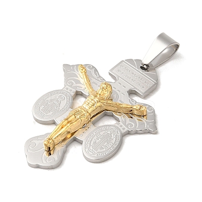 Ion Plating(IP) 304 Stainless Steel Pendants STAS-C103-02GP-1