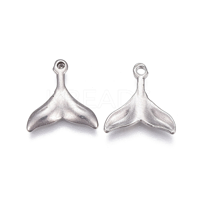 Tarnish Resistant 304 Stainless Steel Pendants STAS-F207-06P-A-1