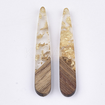 Resin & Wood Pendants X-RESI-S358-40M-1