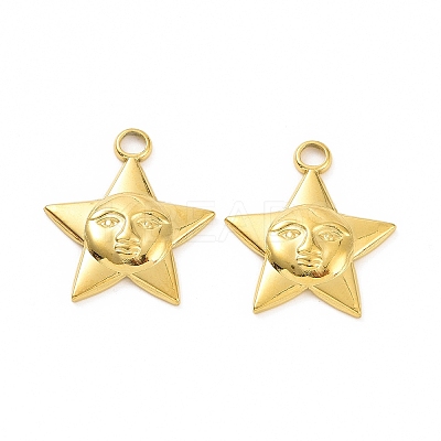 Ion Plating(IP) 304 Stainless Steel Pendants LS-STAS-C003-14G-1