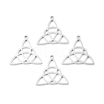 Non-Tarnish 201 Stainless Steel Pendants STAS-T063-166P-1