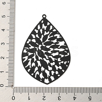 Spray Printed 430 Stainless Steel Pendants STAS-P359-01I-1