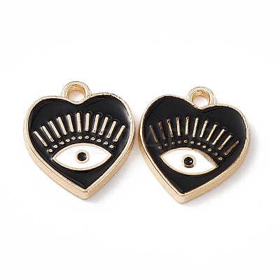 Alloy Enamel Pendants X-ENAM-K066-08C-1